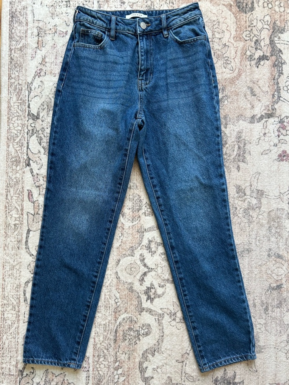 SALE PacSun Women’s ‘Mom Jean’ Blue Classic Denim Jeans
